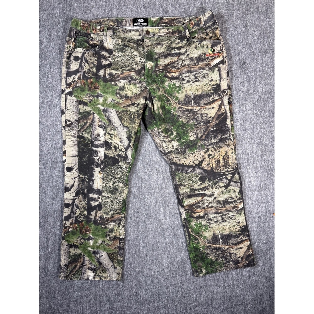 Mossy‎ Oak Mens Break-Up Country Camo Hunting Pants 44x31 Relaxed Fit Outdoor